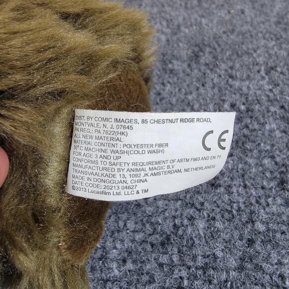 Star Wars Chewbacca Plush 7" Comic Images 2013 Wookiee Stuffed Toy Bandolier - Picture 6 of 7